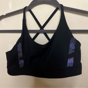 Black Reflective Camo Brilliant Bra